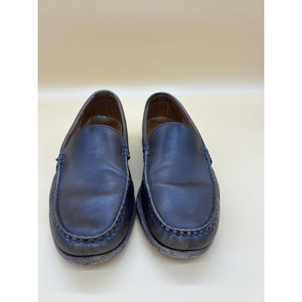 Allen Edmonds Sanibel Brown Leather Loafers Slip On Shoes Men's 10.5 D USA